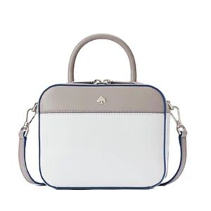 Kate Spade White and Gray Women's Crrossbody Bag